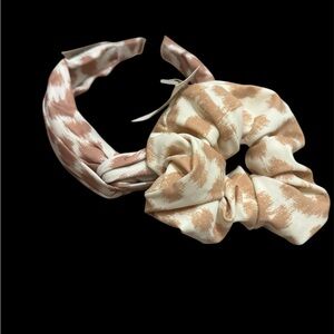 Aerie Headband with Matching Scrunchie NWT